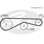 ������ ���! Land Rover Discovery 04-18 Gates 5677XS 5677XS ����