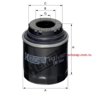 ������ ����.! Audi, Seat, Skoda, VW Hengst Filter H314W01 H314W01 ����