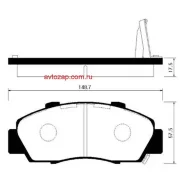 ������� ��������� �������� ������ Honda: CR-V 95-02, Prelude 96-00, Accord 91-02, HR-V 99- HP2010 ����