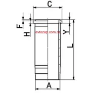 ������ !d127 H+F=7.9+0.8 ��� 3 ���. ������ R6Omn Scania DS/DSC11 Kolbenschmidt 89439110 89439110 ����