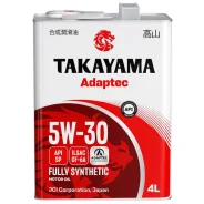 Takayama Adaptec. 5W-30, �������������, 4��. ����