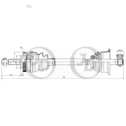 ��� ��������� ����� RE Megane I (BA) 01-; JUST Drive JCA0012 JCA0012 ����