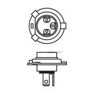 ����� H4 12V 60/55W Ultra White 2�� Bosch 1987301181 Bosch 1987301181 1987301181 ����