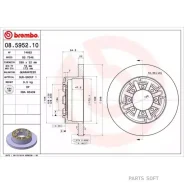 ���� ����. ���. ! Iveco Daily 35-8/10/12/40-10/12/45-10/12/4�9-10/12 89 Brembo 08595210 08.5952.10 Brembo 08595210 08595210 ����