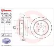 ���� ��������� UV Coated | ��� | Brembo 08A63511 Brembo 08A63511 08A63511 ����