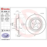 ���� ��������� ������! Ford Mondeo 1.0-2.0i/TDCi 14 Brembo 08N25821 08. N258.21 Brembo 08N25821 08N25821 ����