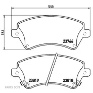 ������� ��������� �������� �������� Toyota Corolla (_E12_) 01/01-04/08 / Toyota Corolla Estate (_E11 Brembo P83064 Brembo P83064 P83064 ����