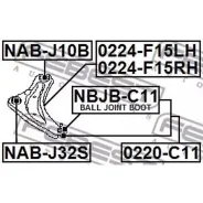 ����� �������� ������ Febest 0224F15RH Febest 0224F15RH 0224F15RH ����
