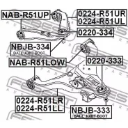 ����� ������ | ����� ��� | Febest 0224R51LL Febest 0224R51LL 0224R51LL ����