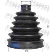 ������� ���� �������� �������� pvc 87.5x109x23.6 Febest 0317PRE5 Febest 0317PRE5 0317PRE5 ����