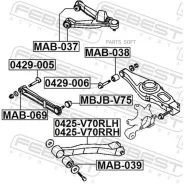 ���� ������ ���������� ����� Febest 0425V70RLH Febest 0425V70RLH 0425V70RLH ����