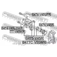 ����� ������� ���������� �������� | ��� ����/��� | Febest 0477CV55WR Febest 0477CV55WR 0477CV55WR ����