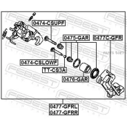 ������� ��������� ������ ������ (�� ������) Febest 0477GFRR Febest 0477GFRR 0477GFRR ����