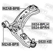 ����� �������� ������ Febest 0524BPRH Febest 0524BPRH 0524BPRH ����