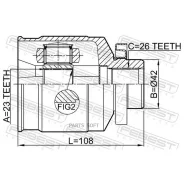 ���� ���������� ������ 23X42X26 Febest 1211Tucjmrh Febest 1211Tucjmrh 1211TUCJMRH ����