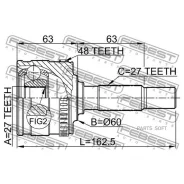 ���� �������� 27X60X27 Febest 1610801A48 Febest 1610801A48 1610801A48 ����