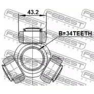 ������� 34X43.2 Febest 1716A4 Febest 1716A4 1716A4 ����