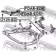 ����� ������� ��������� ������� ������! Ford Edge 07-14 Febest 2120ED Febest 2120ED 2120ED ����