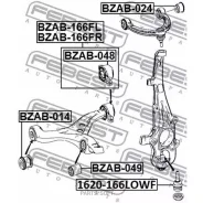 ����������� ������ ��������� ������ ������ Febest BZAB166FL Febest BZAB166FL BZAB166FL ����
