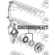 ��������� ��������� ����������� 49x88x46 | ����� ����/��� | Febest DAC49880046KIT Febest DAC49880046KIT DAC49880046KIT ����