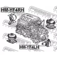 ������� ��������� ������! Honda Pilot 09-15 Febest HMYF4RH Febest HMYF4RH HMYF4RH ����