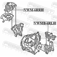 ����������� ����� ������� ��������� Febest VWMB6RLH Febest VWMB6RLH VWMB6RLH ����