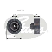 ����� ����� ��� VW GOLF 4/BORA/AUDI A3/POLO 1.9TDI Gates T42050 Gates T42050 T42050 ����