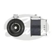 ������������ ����� ������� ��� PowerGrip� Gates T42084 Gates T42084 T42084 ����