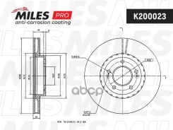 ���� ��������� �������� (����� PRO � ���������������� ���������) D290��. ������������� Changan CS35 Plus 18- K200023 Miles ���. K200023 K200023 ����