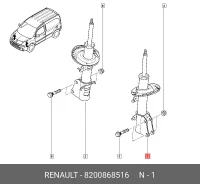 ����������� | ����� ����/��� | Renault 8200868516 8200868516 ����