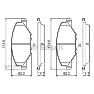 ������� ��������� VW POLO (RUS) 11-/Skoda Fabia 11- �������� Bosch 0 986 495 390 Bosch 0986495390 0986495390 ����