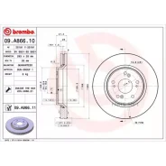 ���� ��������� �������� Honda (Dongfeng) CR-V (RE_) 03/07- / Honda (Dongfeng) CR-V (RM_) 02/12- / Brembo 09A86610 Brembo 09A86610 09A86610 ����