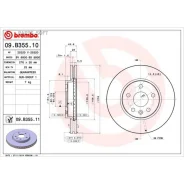 ���� ��������� �������� Buick (SGM) Excelle GT (CP2) 06/10-12/15 / Buick (SGM) Excelle XT (CP2) 01/1 Brembo 09B35511 Brembo 09B35511 09B35511 ����