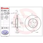 ���� ��������� �������� Buick (SGM) Excelle GT (CP2) 06/10-12/15 / Buick (SGM) Excelle XT (CP2) 01/1 Brembo 09B35510 Brembo 09B35510 09B35510 ����