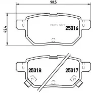������� �������� ������! Toyota Prius 1.8i Hybrid 09 Brembo P83133 P83133 Brembo P83133 P83133 ����