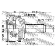 ���� �������� 30X60X27 Febest 1210SD11A46 Febest 1210SD11A46 1210SD11A46 ����