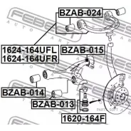 ����� ������� ��������� ������� ������ Febest 1620164F Febest 1620164F 1620164F ����