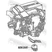 ������� ��������� �������� (��������������) Febest BZM204F Febest BZM204F BZM204F ����