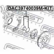 ��������� ��������� �������� ����������� 39X74X39 Febest DAC39740039MKIT Febest DAC39740039MKIT DAC39740039MKIT ����