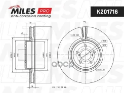 ���� ��������� �������� (����� PRO � ���������������� ���������) D316��. ������������� Subaru Legacy 2.0-3.0 03-/Outback 3.6 09- (TRW DF6923S) K201716...