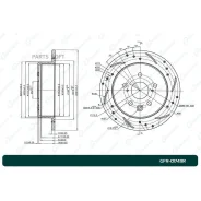 ���� ��������� ��������������� G-brake GFR-01749R ������ GFR01749R ����