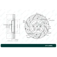 ���� ��������� ��������������� ������������� G-brake GFR-20989L ����� GFR20989L ����