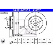 ���� ����. ���. Toyota Auris 1.4. 1.6 2007 = ATE 24011003371 24011003371 ����