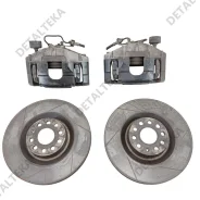 ������� ��������� �������� �����+������ Volkswagen Golf VI 08-12, Tiguan 08-17, Skoda Superb 08-15, Audi A3 03-12 ����������� 1K0615301M, 8P0615123A...