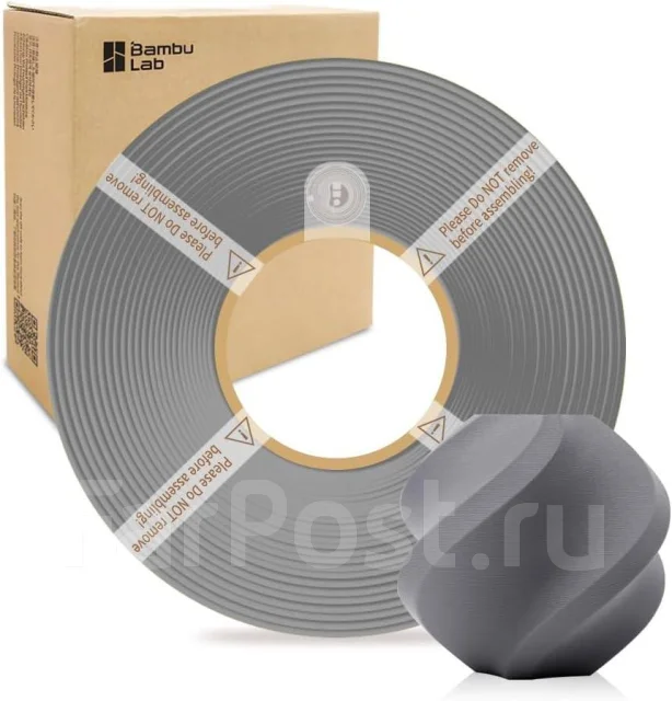 �������� Bambu Lab PLA Matte 11102 Ash Gray(��� �������) ����