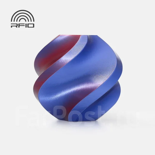 �������� Bambu Lab PLA Silk 13902 Midnight Blaze(Blue-Red) ����