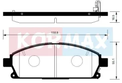 ������� ���������, �������� (� ������������ ���������) D1211M (F0106648) Kormax [KBP076] KBP076 ����