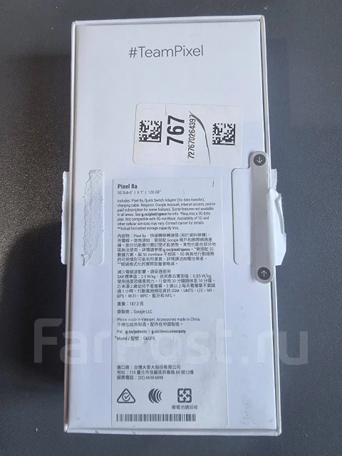 Google Pixel 8a. �����, 128 ��, ���������, 3G, 4G LTE, 5G ����