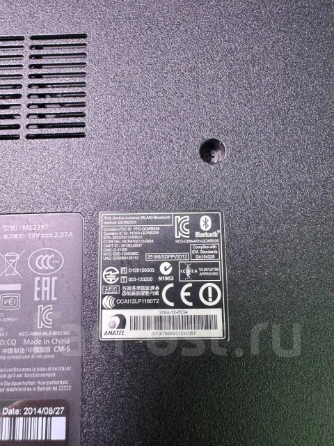 Packard Bell EasyNote ENTG71BM. WiFi: 1, Bluetooth: 1 ����