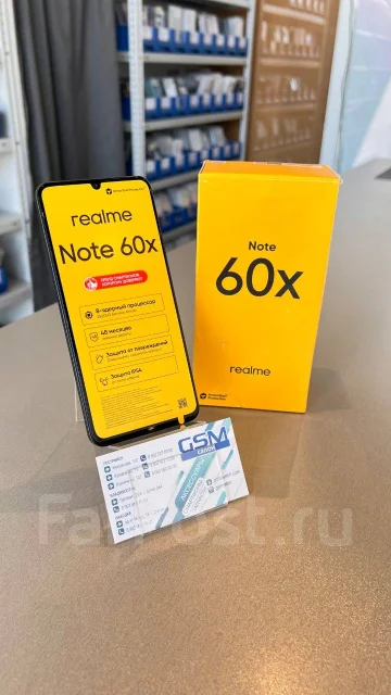 Realme Note 60x. �����, 64 ��, ������, 4G LTE ����
